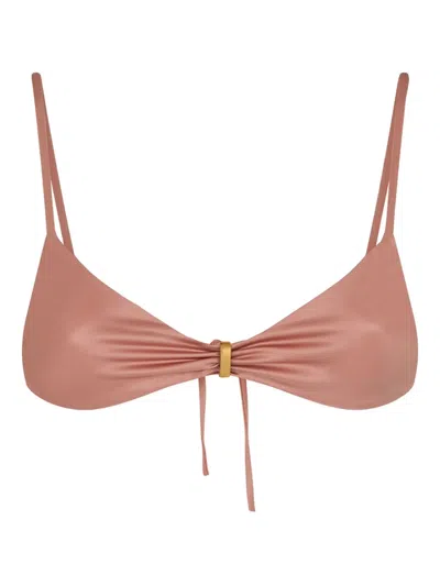 Dsquared2 Hotty Bikini Top In Pink