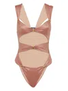 Dsquared2 Hotty Swimsuit In Pink