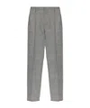 Dsquared2 Houndstooth Tailored Pants In Gray