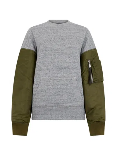 Dsquared2 Hybrid Melange Field-fit Crew-neck In Multi