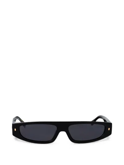 Dsquared2 Hype Geometric-frame Sunglasses In Black