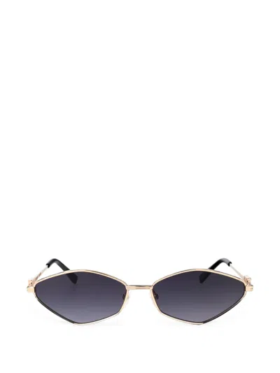 Dsquared2 Hype Geometric-frame Sunglasses In Gold