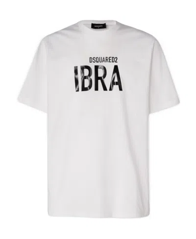 DSQUARED2 DSQUARED2 IBRA-PRINTED CREWNECK T-SHIRT