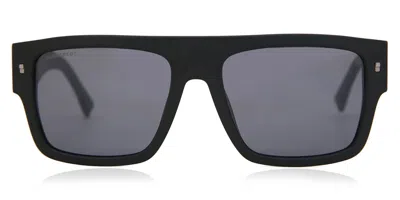 Dsquared2 Icon 0003/s 003/t4 Men's Sunglasses Black Size 56