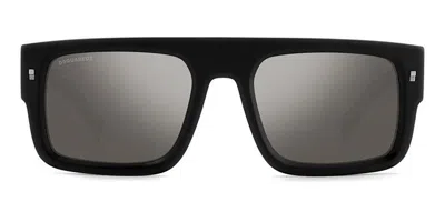 Dsquared2 Icon 0008/s 003/t4 Men's Sunglasses Black Size 54