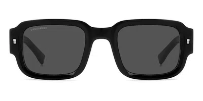 Dsquared2 Icon 0009/s 807/ir Men's Sunglasses Black Size 50