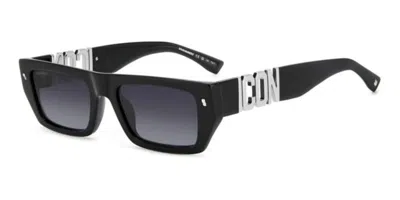 Dsquared2 Icon 0011/s 807/9o Men's Sunglasses Black Size 54