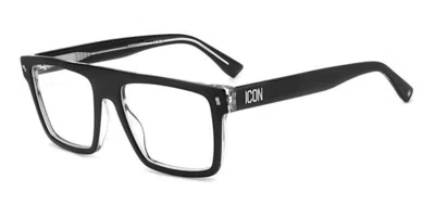 Dsquared2 Icon 0012 Men's Glasses, Black, Size 54