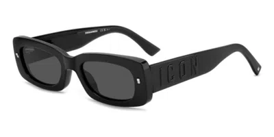 Dsquared2 Icon 0020/s 807/ir Men's Sunglasses Black Size 52