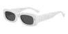 Dsquared2 Rectangle-frame Sunglasses In White