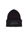 Dsquared2 Icon Ribbed-knit Beanie In Black
