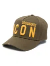 Dsquared2 Icon Baseball Cap In Green
