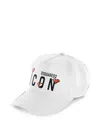 Dsquared2 Icon Baseball Cap In White