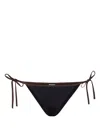 Dsquared2 Logo Bikini Swimsuit In Black