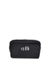 Dsquared2 Icon Black Beauty Case In Black