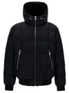 DSQUARED2 DSQUARED2 ICON BLACK DOWN HOODED JACKET IN POLYAMIDE MAN
