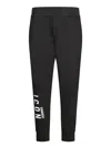 Dsquared2 Pants In Stretch Cotton In Black