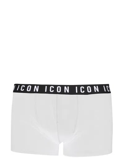 Dsquared2 Icon Boxers In White