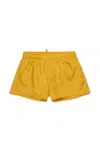 Dsquared2 Costume Boxer Con Logo Icon In Yellow