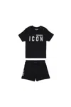 Dsquared2 Icon Set In Black