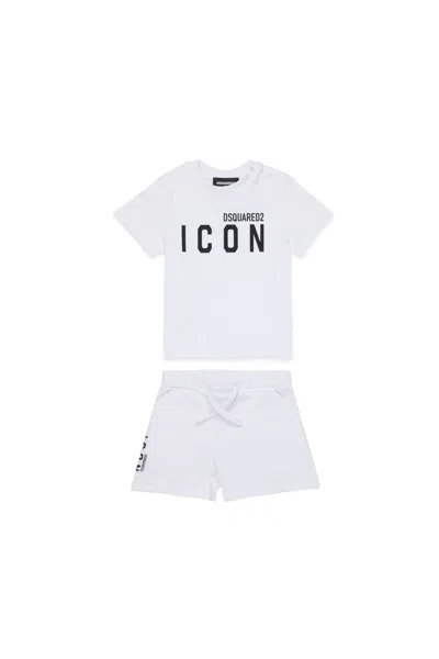 DSQUARED2 PIGIAMA CORTO CON LOGO ICON