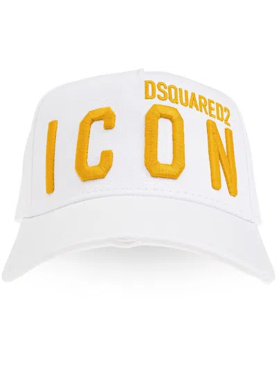 Dsquared2 Icon Cap In White