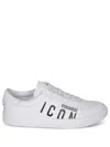 Dsquared2 Icon Logo-print Low-top Sneakers In White