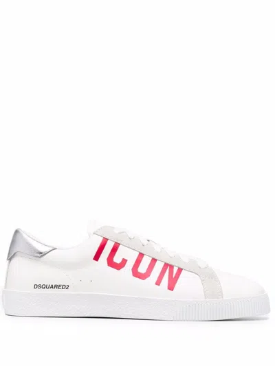 Dsquared2 Icon Cassette White Sneakers
