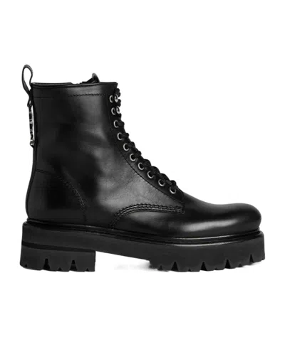 Dsquared2 Icon Clubbing Combat Boots In Black