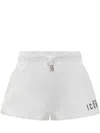 Dsquared2 Icon Track Shorts In White