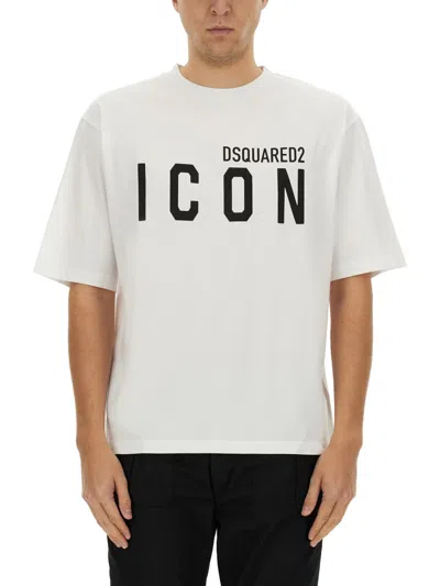 Dsquared2 Icon Cool Fit T-shirt In White