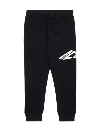 DSQUARED2 ICON COTTON TRACK PANTS