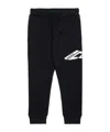 Dsquared2 Icon Cotton Track Pants In Black