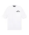 Dsquared2 Icon Crew-neck Cotton T-shirt In White