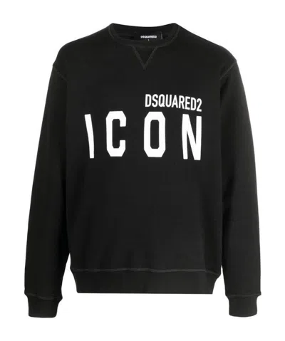 Dsquared2 Dsquared Men Icon Cool Fit Sweatshirt In Black