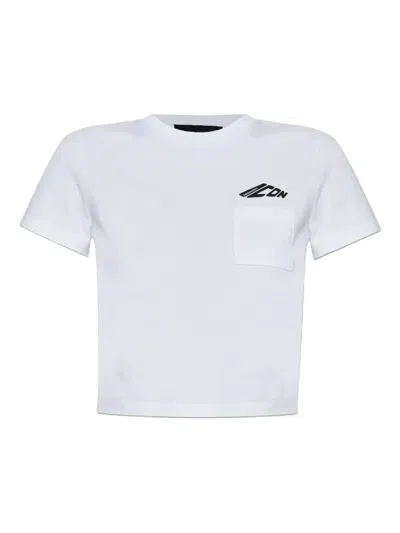 DSQUARED2 ICON CROPPED T-SHIRT