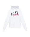 Dsquared2 Icon Darling Cool Cotton Hoodie In White