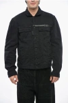 Dsquared2 Icon Denim Boxy Jean Jacket With Silver-tone Detail In Multi