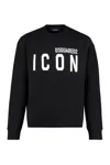 DSQUARED2 DSQUARED2 ICON DETAIL COTTON SWEATSHIRT