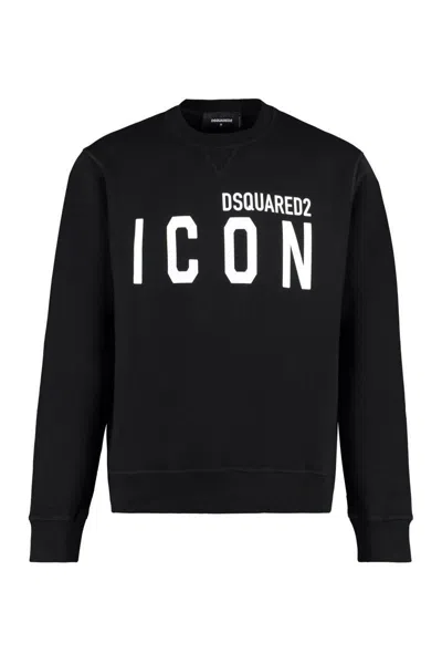 Dsquared2 Icon Detail Cotton Sweatshirt