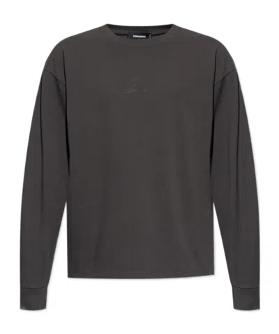 DSQUARED2 DSQUARED2 LOGO PRINTED LONG-SLEEVED T-SHIRT