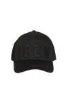Dsquared2 Embroidered Icon Baseball Cap In Black