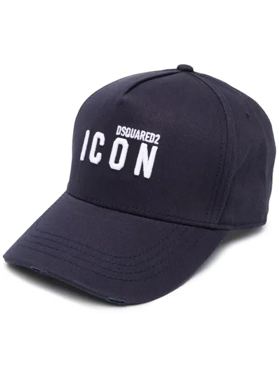DSQUARED2 ICON EMBROIDERED LOGO CAP