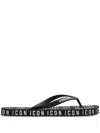 Dsquared2 Icon Flip Flop In Black