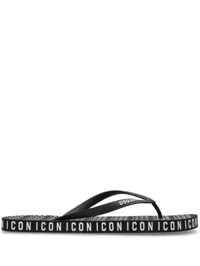 DSQUARED2 ICON FLIP FLOPS