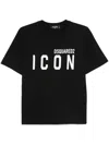 Dsquared2 Icon Forever Easy T-shirt In Black