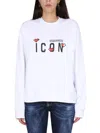 DSQUARED2 DSQUARED2 ICON GAME LOVER SWEATSHIRT