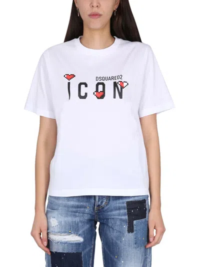 DSQUARED2 DSQUARED2 ICON GAME LOVER T-SHIRT