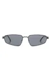 Dsquared2 Icon Geometric-frame Sunglasses In Black
