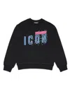Dsquared2 Icon Graphic-print Sweatshirt In Black
